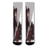 Onyourcases Ookurikara and Shokudaikiri Mitsutada Custom Socks Sublimation Awesome Printed Sports Elite Socks Top Polyester Bottoms Brand New Gymnastic Running Yoga School Basketball Skatebording Spandex