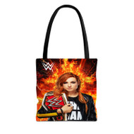 Onyourcases Becky Lynch WWE Products Custom Personalized Tote Bag Canvas Bag Pouch Pocket Bag Book School Hang Out Polyester Cotton Bags All Over Print Tote Bag Work Travel Bags Fashionable Totebag