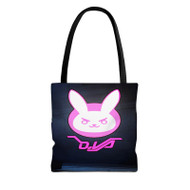 Onyourcases D Va Overwatch Custom Personalized Tote Bag Canvas Bag Pouch Pocket Bag Book School Hang Out Polyester Cotton Bags All Over Print Tote Bag Work Travel Bags Fashionable Totebag