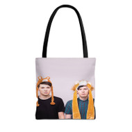 Onyourcases Dan And Phil Small Llama Custom Personalized Tote Bag Canvas Bag Pouch Pocket Bag Book School Hang Out Polyester Cotton Bags All Over Print Tote Bag Work Travel Bags Fashionable Totebag