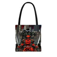 Onyourcases Deadpool Snake Eyes Custom Personalized Tote Bag Canvas Bag Pouch Pocket Bag Book School Hang Out Polyester Cotton Bags All Over Print Tote Bag Work Travel Bags Fashionable Totebag