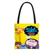 Onyourcases Foster s Home for Imaginary Friends 2 Custom Personalized Tote Bag Canvas Bag Pouch Pocket Bag Book School Hang Out Polyester Cotton Bags All Over Print Tote Bag Work Travel Bags Fashionable Totebag