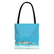 Onyourcases Haku and Chihiro Spirited Away Studio Ghibli Custom Personalized Tote Bag Canvas Bag Pouch Pocket Bag Book School Hang Out Polyester Cotton Bags All Over Print Tote Bag Work Travel Bags Fashionable Totebag