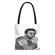 Onyourcases John Lennon 1970 Custom Personalized Tote Bag Canvas Bag Pouch Pocket Bag Book School Hang Out Polyester Cotton Bags All Over Print Tote Bag Work Travel Bags Fashionable Totebag