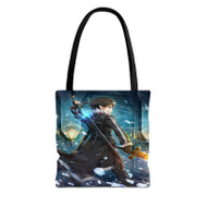 Onyourcases Kirito Sword Art Online New Custom Personalized Tote Bag Canvas Bag Pouch Pocket Bag Book School Hang Out Polyester Cotton Bags All Over Print Tote Bag Work Travel Bags Fashionable Totebag