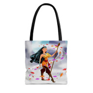 Onyourcases Pocahontas The Air Nomads Custom Personalized Tote Bag Canvas Bag Pouch Pocket Bag Book School Hang Out Polyester Cotton Bags All Over Print Tote Bag Work Travel Bags Fashionable Totebag