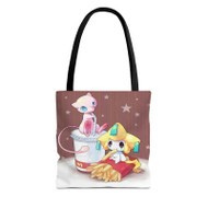 Onyourcases Pokemon Mew Mc Donald Custom Personalized Tote Bag Canvas Bag Pouch Pocket Bag Book School Hang Out Polyester Cotton Bags All Over Print Tote Bag Work Travel Bags Fashionable Totebag