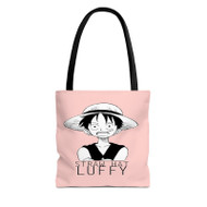 Onyourcases Straw Hat Luffy Custom Personalized Tote Bag Canvas Bag Pouch Pocket Bag Book School Hang Out Polyester Cotton Bags All Over Print Tote Bag Work Travel Bags Fashionable Totebag