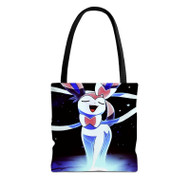 Onyourcases Sylveon Pokemon Custom Personalized Tote Bag Canvas Bag Pouch Pocket Bag Book School Hang Out Polyester Cotton Bags All Over Print Tote Bag Work Travel Bags Fashionable Totebag