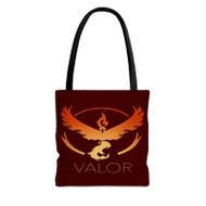 Onyourcases Team Valor Pokemon Custom Personalized Tote Bag Canvas Bag Pouch Pocket Bag Book School Hang Out Polyester Cotton Bags All Over Print Tote Bag Work Travel Bags Fashionable Totebag