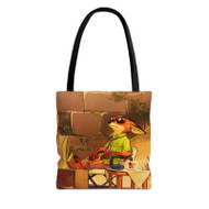 Onyourcases Enjoy Nick WIlde Zootopia Custom Personalized Tote Bag New Canvas Bag Pouch Pocket Bag Book School Hang Out Polyester Cotton Bags All Over Print Tote Bag Work Travel Bags Fashionable Totebag