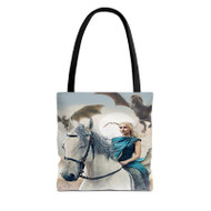 Onyourcases Game of Thrones Daenerys Custom Personalized Tote Bag New Canvas Bag Pouch Pocket Bag Book School Hang Out Polyester Cotton Bags All Over Print Tote Bag Work Travel Bags Fashionable Totebag