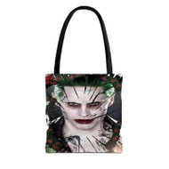 Onyourcases Joker Suicide Squad Custom Personalized Tote Bag New Canvas Bag Pouch Pocket Bag Book School Hang Out Polyester Cotton Bags All Over Print Tote Bag Work Travel Bags Fashionable Totebag