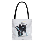 Onyourcases Luxray Pokemon Custom Personalized Tote Bag New Canvas Bag Pouch Pocket Bag Book School Hang Out Polyester Cotton Bags All Over Print Tote Bag Work Travel Bags Fashionable Totebag