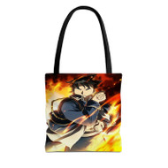 Onyourcases Roy Mustang Fullmetal Alchemist Brotherhood Custom Personalized Tote Bag New Canvas Bag Pouch Pocket Bag Book School Hang Out Polyester Cotton Bags All Over Print Tote Bag Work Travel Bags Fashionable Totebag