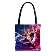 Onyourcases Saint Seiya Death Mask of Cancer Custom Personalized Tote Bag New Canvas Bag Pouch Pocket Bag Book School Hang Out Polyester Cotton Bags All Over Print Tote Bag Work Travel Bags Fashionable Totebag