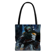 Onyourcases Boba Fett Star Wars Products Custom Personalized Tote Bag Canvas Bag New Pouch Pocket Bag Book School Hang Out Polyester Cotton Bags All Over Print Tote Bag Work Travel Bags Fashionable Totebag