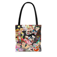 Onyourcases Gravity Falls Characters Collage Custom Personalized Tote Bag Canvas Bag New Pouch Pocket Bag Book School Hang Out Polyester Cotton Bags All Over Print Tote Bag Work Travel Bags Fashionable Totebag