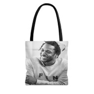 Onyourcases Kendrick Lamar Smile Custom Personalized Tote Bag Canvas Bag New Pouch Pocket Bag Book School Hang Out Polyester Cotton Bags All Over Print Tote Bag Work Travel Bags Fashionable Totebag