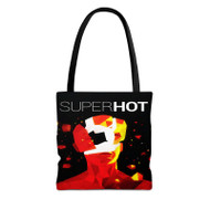 Onyourcases Superhot Custom Personalized Tote Bag Canvas Bag New Pouch Pocket Bag Book School Hang Out Polyester Cotton Bags All Over Print Tote Bag Work Travel Bags Fashionable Totebag