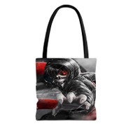 Onyourcases Tokyo Ghoul Kaneki Ken Red Eyes Custom Personalized Tote Bag Canvas Bag New Pouch Pocket Bag Book School Hang Out Polyester Cotton Bags All Over Print Tote Bag Work Travel Bags Fashionable Totebag