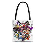 Onyourcases Undertale Characters Custom Personalized Tote Bag Canvas Bag New Pouch Pocket Bag Book School Hang Out Polyester Cotton Bags All Over Print Tote Bag Work Travel Bags Fashionable Totebag