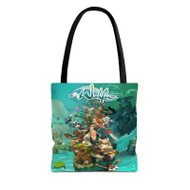 Onyourcases Wakfu Custom Personalized Tote Bag Canvas Bag New Pouch Pocket Bag Book School Hang Out Polyester Cotton Bags All Over Print Tote Bag Work Travel Bags Fashionable Totebag