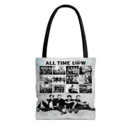 Onyourcases All Time Low Photo Collage Custom Personalized Tote Bag Canvas Bag Pouch Pocket Bag New Book School Hang Out Polyester Cotton Bags All Over Print Tote Bag Work Travel Bags Fashionable Totebag