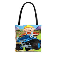 Onyourcases Bob the Builder Custom Personalized Tote Bag Canvas Bag Pouch Pocket Bag New Book School Hang Out Polyester Cotton Bags All Over Print Tote Bag Work Travel Bags Fashionable Totebag