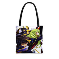 Onyourcases Code Geass Lelouch and CC New Custom Personalized Tote Bag Canvas Bag Pouch Pocket Bag New Book School Hang Out Polyester Cotton Bags All Over Print Tote Bag Work Travel Bags Fashionable Totebag