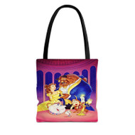 Onyourcases Disney Beauty and The Beast Custom Personalized Tote Bag Canvas Bag Pouch Pocket Bag New Book School Hang Out Polyester Cotton Bags All Over Print Tote Bag Work Travel Bags Fashionable Totebag