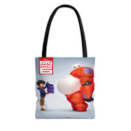 Onyourcases Disney Big Hero 6 Baymax and Hiro Custom Personalized Tote Bag Canvas Bag Pouch Pocket Bag New Book School Hang Out Polyester Cotton Bags All Over Print Tote Bag Work Travel Bags Fashionable Totebag