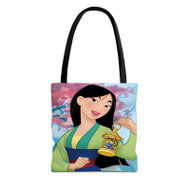 Onyourcases Disney Mulan Arts Custom Personalized Tote Bag Canvas Bag Pouch Pocket Bag New Book School Hang Out Polyester Cotton Bags All Over Print Tote Bag Work Travel Bags Fashionable Totebag