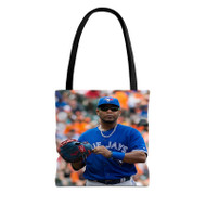 Onyourcases Edwin Encarnacion Toronto Blue Jays Art Custom Personalized Tote Bag Canvas Bag Pouch Pocket Bag New Book School Hang Out Polyester Cotton Bags All Over Print Tote Bag Work Travel Bags Fashionable Totebag