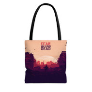 Onyourcases Fear The Walking Dead Custom Personalized Tote Bag Canvas Bag Pouch Pocket Bag New Book School Hang Out Polyester Cotton Bags All Over Print Tote Bag Work Travel Bags Fashionable Totebag