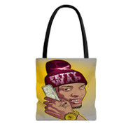 Onyourcases Fetty Wap Face Art Custom Personalized Tote Bag Canvas Bag Pouch Pocket Bag New Book School Hang Out Polyester Cotton Bags All Over Print Tote Bag Work Travel Bags Fashionable Totebag