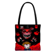 Onyourcases Five Night at Freddy s 4 Close The Doors Custom Personalized Tote Bag Canvas Bag Pouch Pocket Bag New Book School Hang Out Polyester Cotton Bags All Over Print Tote Bag Work Travel Bags Fashionable Totebag