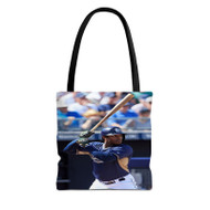 Onyourcases Justin Upton San Diego Padres Baseball Custom Personalized Tote Bag Canvas Bag Pouch Pocket Bag New Book School Hang Out Polyester Cotton Bags All Over Print Tote Bag Work Travel Bags Fashionable Totebag