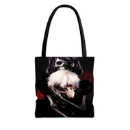 Onyourcases Rize Kamishiro and Kaneki Ken Tokyo Ghoul Custom Personalized Tote Bag Canvas Bag Pouch Pocket Bag New Book School Hang Out Polyester Cotton Bags All Over Print Tote Bag Work Travel Bags Fashionable Totebag