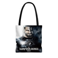 Onyourcases Seth Rollins WWE New Custom Personalized Tote Bag Canvas Bag Pouch Pocket Bag New Book School Hang Out Polyester Cotton Bags All Over Print Tote Bag Work Travel Bags Fashionable Totebag