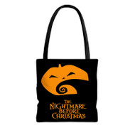 Onyourcases The Nightmare Before Christmas New Custom Personalized Tote Bag Canvas Bag Pouch Pocket Bag New Book School Hang Out Polyester Cotton Bags All Over Print Tote Bag Work Travel Bags Fashionable Totebag