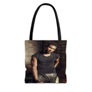 Onyourcases Usher Singer Custom Personalized Tote Bag Canvas Bag Pouch Pocket Bag New Book School Hang Out Polyester Cotton Bags All Over Print Tote Bag Work Travel Bags Fashionable Totebag