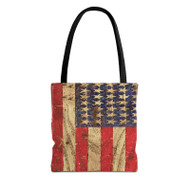 Onyourcases American Flag Custom Personalized Tote Bag Canvas Bag Pouch Pocket Bag Book School Hang Out Polyester Cotton Bags All Over Print Tote Bag Work Travel Bags New Fashionable Totebag