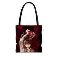 Onyourcases Death Note Kira Custom Personalized Tote Bag Canvas Bag Pouch Pocket Bag Book School Hang Out Polyester Cotton Bags All Over Print Tote Bag Work Travel Bags New Fashionable Totebag