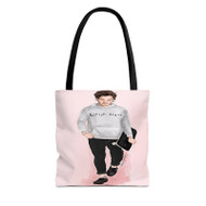 Onyourcases Louis Tomlinson British Rogue Custom Personalized Tote Bag Canvas Bag Pouch Pocket Bag Book School Hang Out Polyester Cotton Bags All Over Print Tote Bag Work Travel Bags New Fashionable Totebag