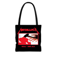 Onyourcases Metallica Kill Em All Custom Personalized Tote Bag Canvas Bag Pouch Pocket Bag Book School Hang Out Polyester Cotton Bags All Over Print Tote Bag Work Travel Bags New Fashionable Totebag