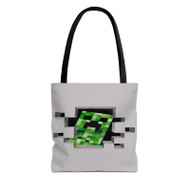 Onyourcases Minecraft Art Best Custom Personalized Tote Bag Canvas Bag Pouch Pocket Bag Book School Hang Out Polyester Cotton Bags All Over Print Tote Bag Work Travel Bags New Fashionable Totebag