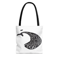 Onyourcases Modest Mouse Missed the Boat Lyric Custom Personalized Tote Bag Canvas Bag Pouch Pocket Bag Book School Hang Out Polyester Cotton Bags All Over Print Tote Bag Work Travel Bags New Fashionable Totebag