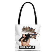 Onyourcases Nicki Minaj Pink Print Custom Personalized Tote Bag Canvas Bag Pouch Pocket Bag Book School Hang Out Polyester Cotton Bags All Over Print Tote Bag Work Travel Bags New Fashionable Totebag