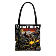 Onyourcases Call of Duty Zombies Custom Personalized Tote Bag Canvas Bag Pouch Pocket Bag Book School Hang Out Polyester Cotton Bags All Over Print Tote Bag Work Travel Bags Fashionable New Totebag